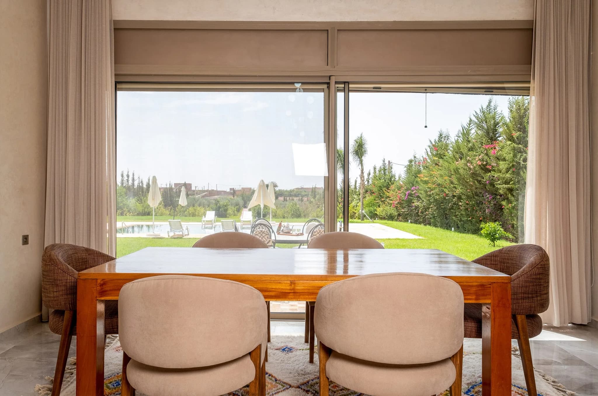 Location villa Ourika avec spa et espace détente - Dar Hamama